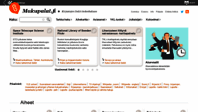 What Makupalat.fi website looked like in 2022 (2 years ago)