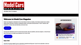 What Modelcarsmag.com website looked like in 2022 (2 years ago)