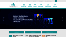 What Medeniyet.edu.tr website looked like in 2022 (2 years ago)