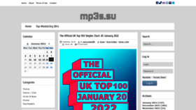 What Mp3s.su website looked like in 2022 (2 years ago)