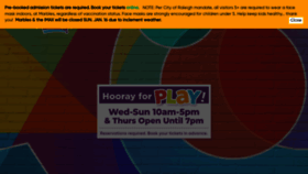 What Marbleskidsmuseum.org website looked like in 2022 (4 years ago)