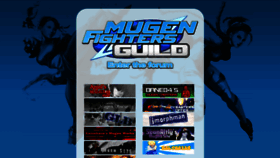 What Mugenguild.com website looked like in 2022 (2 years ago)