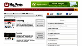What Magpress.com website looked like in 2022 (2 years ago)