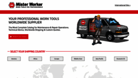 What Misterworker.com website looked like in 2022 (2 years ago)