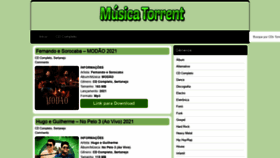 What Musicatorrent.top website looked like in 2022 (2 years ago)