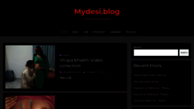 What Mydesi.blog website looked like in 2022 (4 years ago)