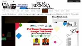 What Mediaindonesia.com website looked like in 2022 (2 years ago)