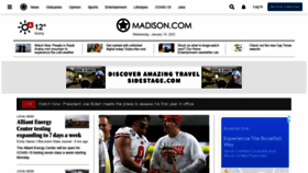 What Madison.com website looked like in 2022 (2 years ago)