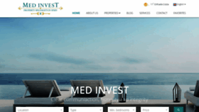 What Medinvestproperties.com website looked like in 2022 (2 years ago)