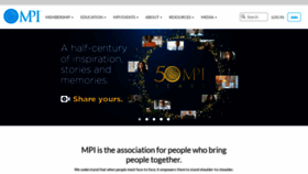 What Mpi.org website looked like in 2022 (2 years ago)