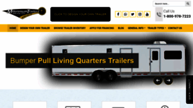 What Milltrailers.com website looked like in 2022 (2 years ago)
