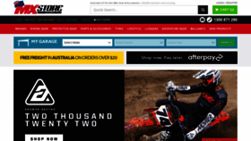 What Mxstore.com.au website looked like in 2022 (2 years ago)