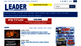 What Myleaderpaper.com website looked like in 2022 (2 years ago)