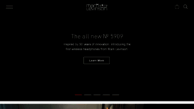 What Marklevinson.com website looked like in 2022 (2 years ago)