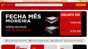 What Moreiramoveiscolchoes.com.br website looked like in 2022 (2 years ago)