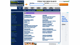 What Mavensearch.com website looked like in 2022 (2 years ago)