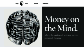 What Moneyonthemind.org website looked like in 2022 (2 years ago)