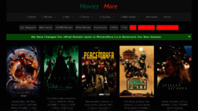 What Moviesmore.info website looked like in 2022 (2 years ago)