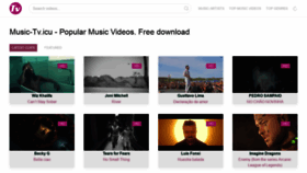 What Music-tv.icu website looked like in 2022 (4 years ago)