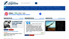 What Mensagemespirita.com.br website looked like in 2022 (2 years ago)