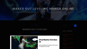What Maxedoutleveling.com website looked like in 2022 (2 years ago)
