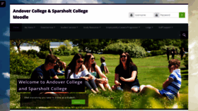 What Moodle.sparsholt.ac.uk website looked like in 2022 (2 years ago)