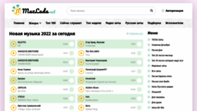 What Muzlada.net website looked like in 2022 (2 years ago)
