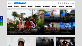 What Mirwans.com website looked like in 2022 (2 years ago)