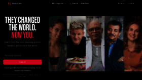 What Masterclass.com website looked like in 2022 (2 years ago)