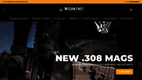 What Missionfirsttactical.com website looked like in 2022 (2 years ago)