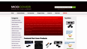 What Modcover.com website looked like in 2022 (2 years ago)
