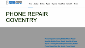 What Mobilephonesrepairs.co.uk website looked like in 2022 (3 years ago)
