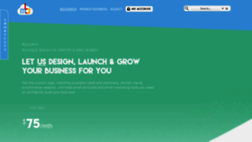 What Monkeybusiness.agency website looked like in 2022 (2 years ago)