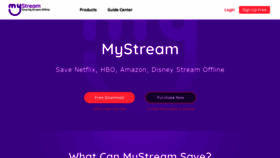 What Mystreamdownloader.com website looked like in 2022 (2 years ago)