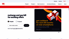 What Myvi.in website looked like in 2022 (3 years ago)