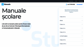What Manuale.studii.md website looked like in 2022 (2 years ago)