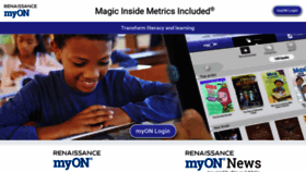What Myon.com website looked like in 2022 (2 years ago)