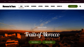 What Moroccointours.com website looked like in 2022 (2 years ago)