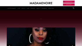 What Madamenoire.com website looked like in 2022 (2 years ago)