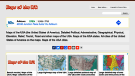 What Maps-of-the-usa.com website looked like in 2022 (2 years ago)