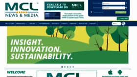 What Mclnews.com website looked like in 2022 (2 years ago)