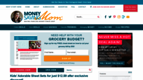 What Moneysavingmom.com website looked like in 2022 (2 years ago)