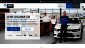What Mopar.com website looked like in 2022 (2 years ago)
