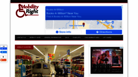 What Mobilityright.co.uk website looked like in 2022 (2 years ago)