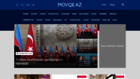What Movqe.az website looked like in 2022 (2 years ago)