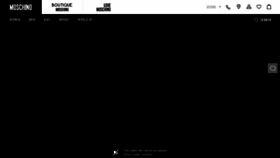 What Moschino.com website looked like in 2022 (2 years ago)