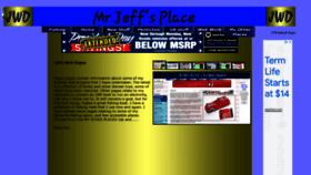 What Mrjeffsplace.com website looked like in 2022 (2 years ago)