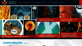 What Multiversitycomics.com website looked like in 2022 (2 years ago)