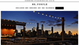 What Mrpurplenyc.com website looked like in 2022 (3 years ago)