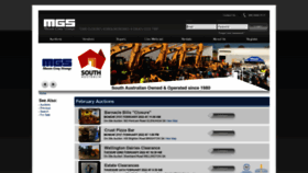 What Mgs.net.au website looked like in 2022 (2 years ago)